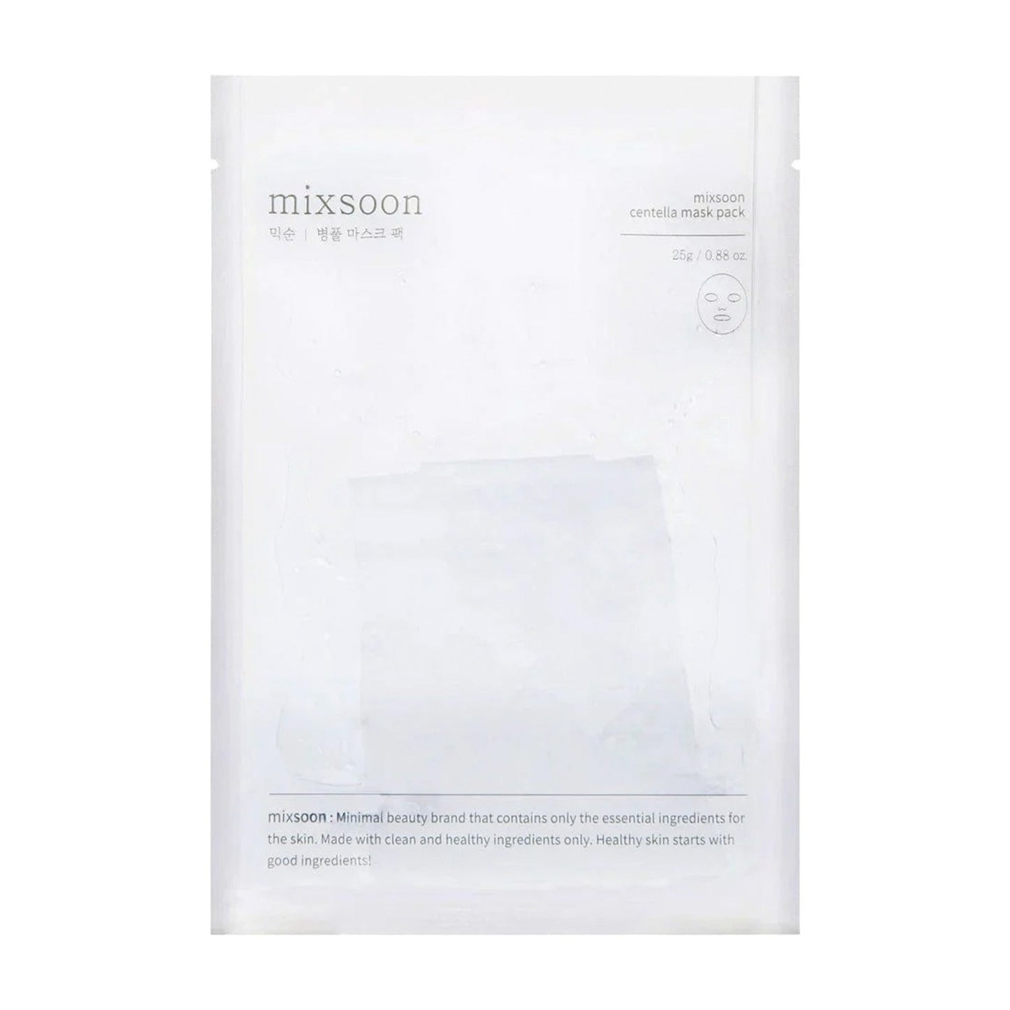Mixsoon – Centella Mask, 25g - Nurevi Beauty
