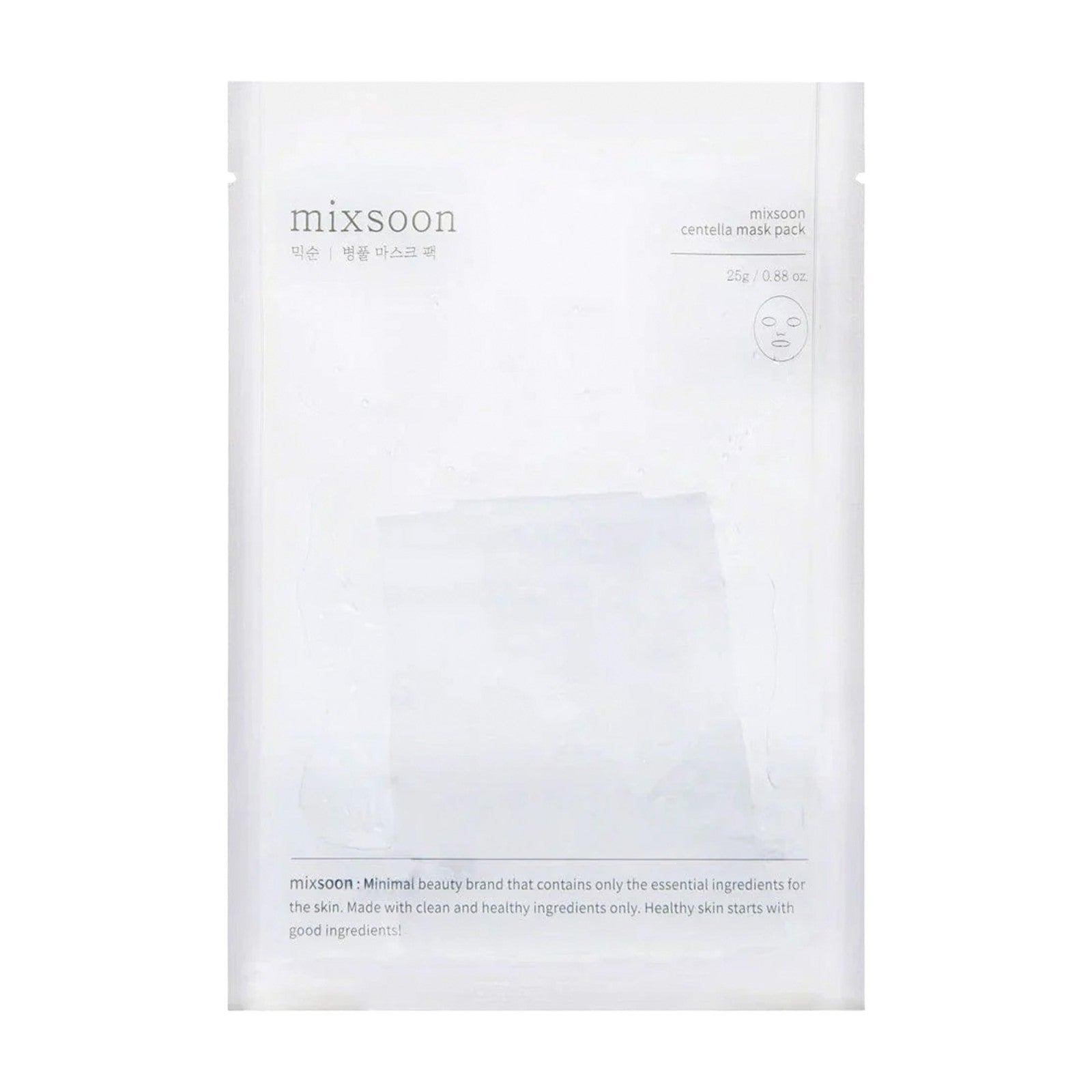 Mixsoon – Centella Mask, 25g - Nurevi Beauty