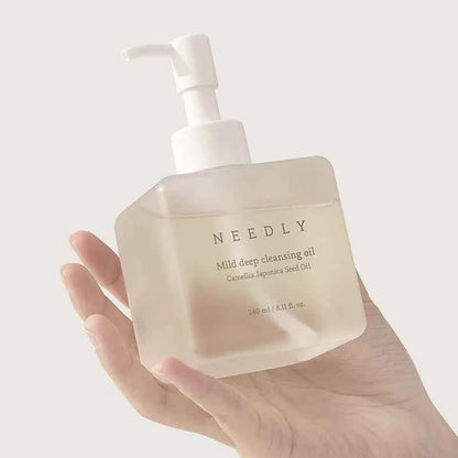 NEEDLY – Mild Deep Cleansing Oil, 240ml – termékbemutató részlet