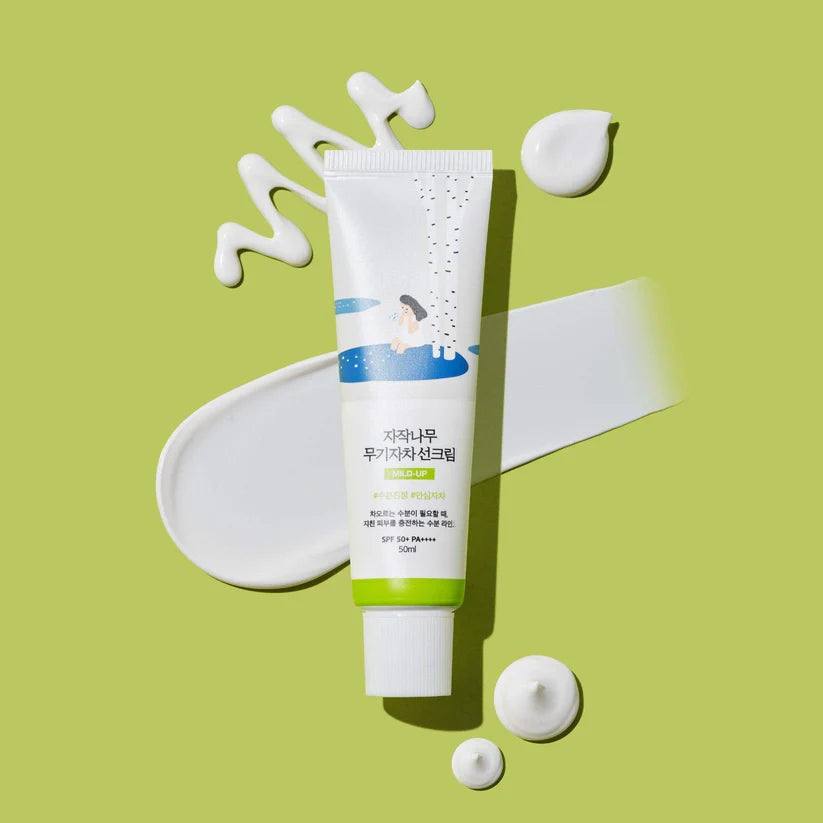 Round Lab - Moisture Mild-Up Sunscreen, 50ml - Nurevi Beauty