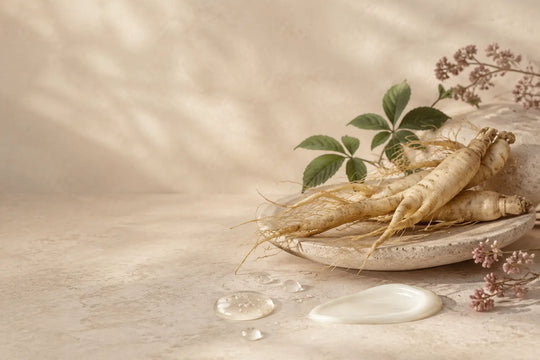 Ginzeng, szérum és krémtextúra az anti-aging rutin rétegezéséhez