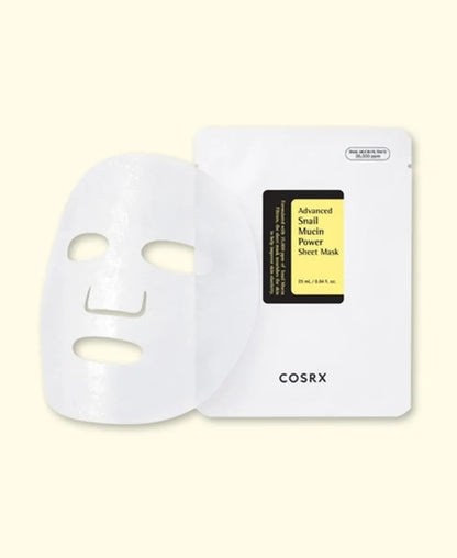 COSRX – Advanced Snail Mucin Power Sheet Mask, 25ml – fő termékfotó